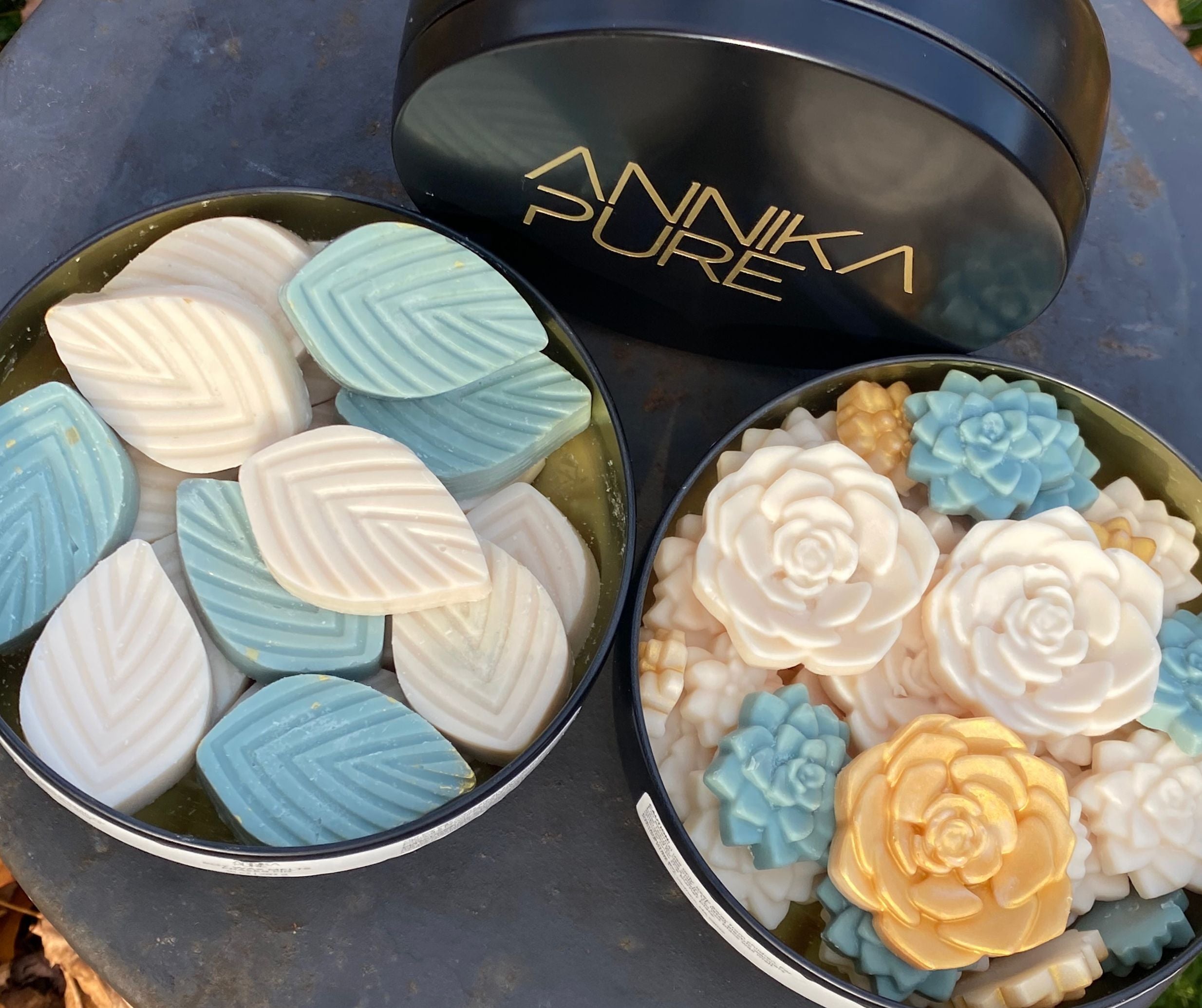 Decorative Soy Wax Melts in Tin